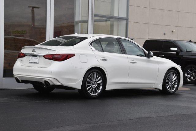 used 2022 INFINITI Q50 car, priced at $26,987