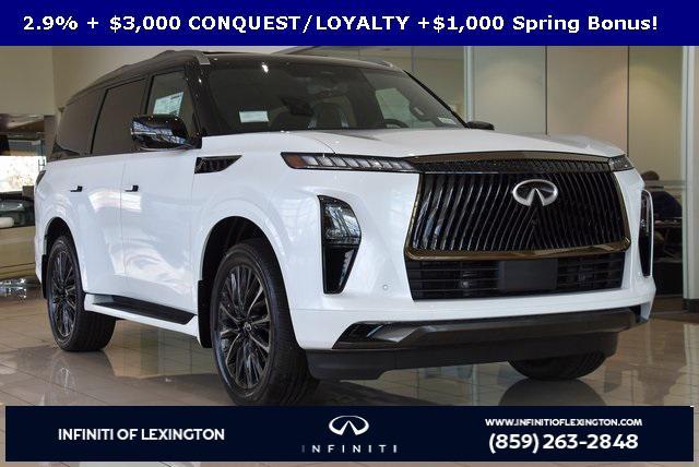 new 2025 INFINITI QX80 car, priced at $110,306