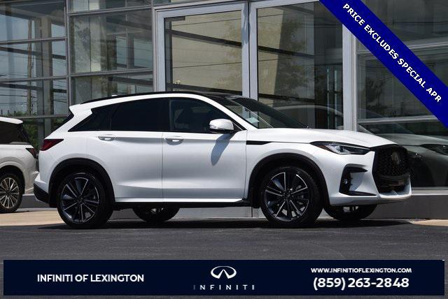 new 2025 INFINITI QX50 car, priced at $48,022