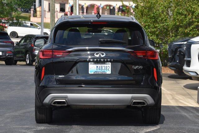 used 2024 INFINITI QX50 car, priced at $35,977