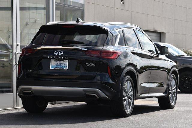 used 2024 INFINITI QX50 car, priced at $35,977
