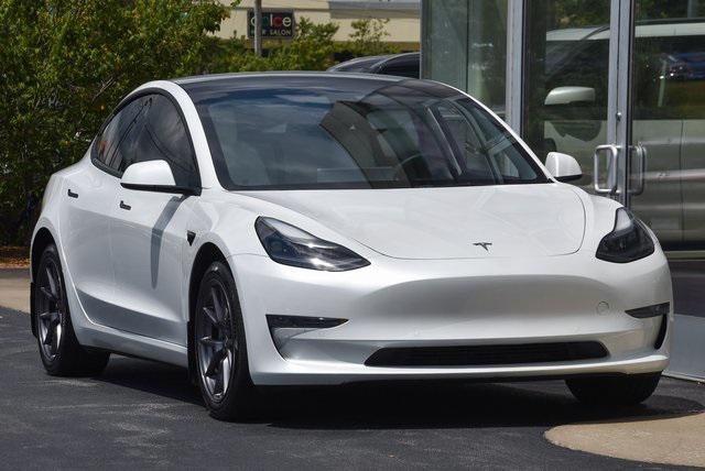 used 2022 Tesla Model 3 car, priced at $27,994