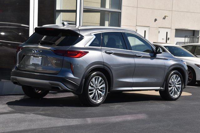 used 2025 INFINITI QX50 car, priced at $35,997