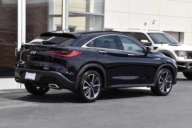 new 2025 INFINITI QX55 car, priced at $47,988