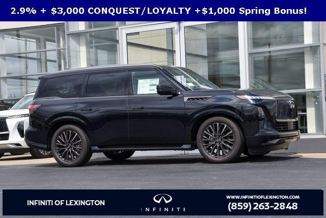 new 2025 INFINITI QX80 car, priced at $108,001