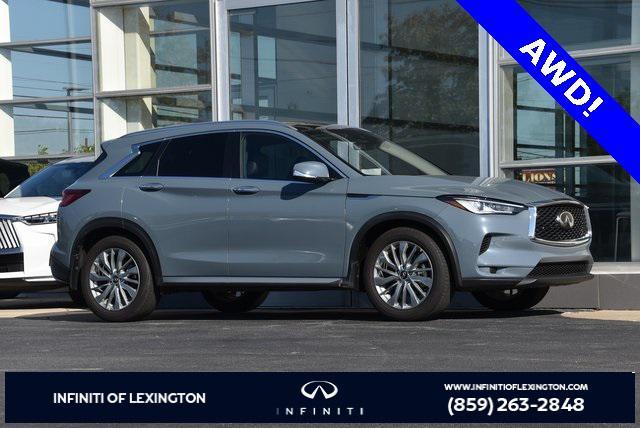 used 2025 INFINITI QX50 car, priced at $35,499