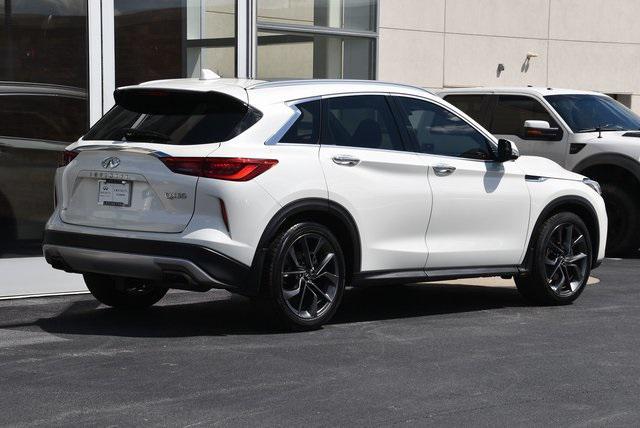 used 2022 INFINITI QX50 car, priced at $33,988