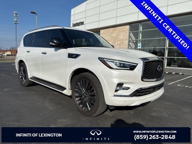 used 2024 INFINITI QX80 car, priced at $56,999