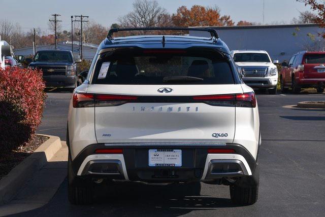 new 2025 INFINITI QX60 car, priced at $69,015