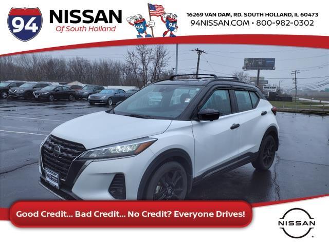 used 2021 Nissan Kicks car, priced at $18,806