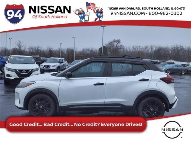 used 2021 Nissan Kicks car, priced at $18,806