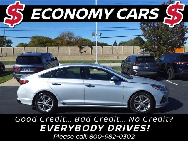 used 2019 Hyundai Sonata car, priced at $15,196