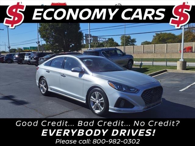 used 2019 Hyundai Sonata car, priced at $15,196