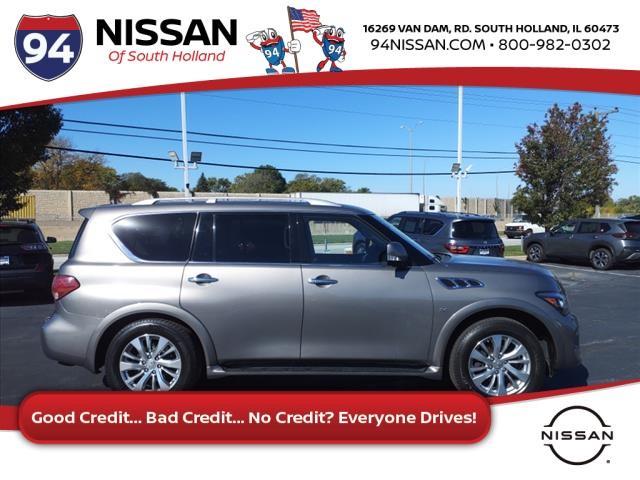 used 2017 INFINITI QX80 car, priced at $17,907