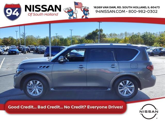 used 2017 INFINITI QX80 car, priced at $17,907