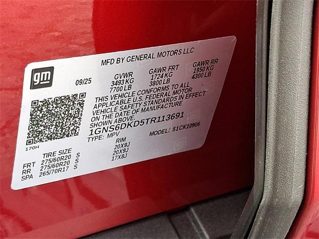 new 2026 Chevrolet Suburban car, priced at $79,715