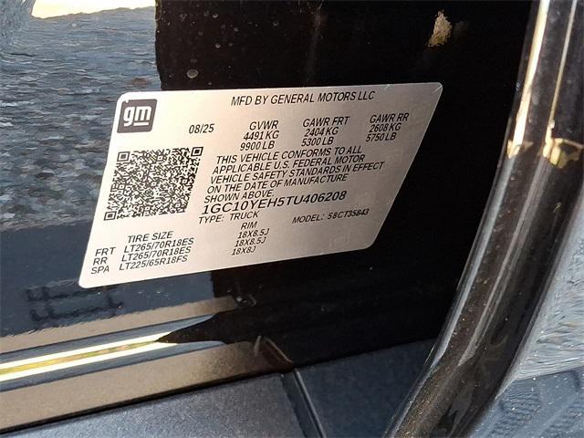 new 2026 Chevrolet Silverado EV car, priced at $63,580