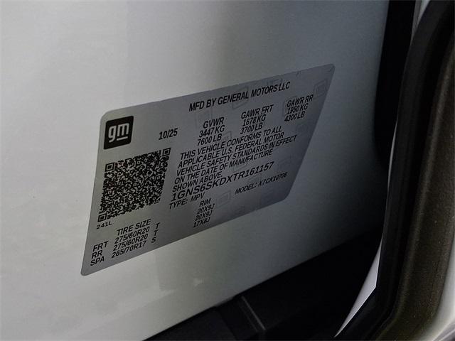 new 2026 Chevrolet Tahoe car, priced at $84,874