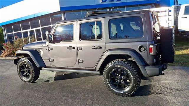 used 2020 Jeep Wrangler Unlimited car, priced at $32,995