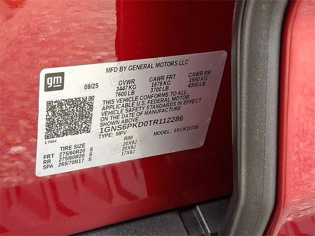 new 2026 Chevrolet Tahoe car, priced at $78,514