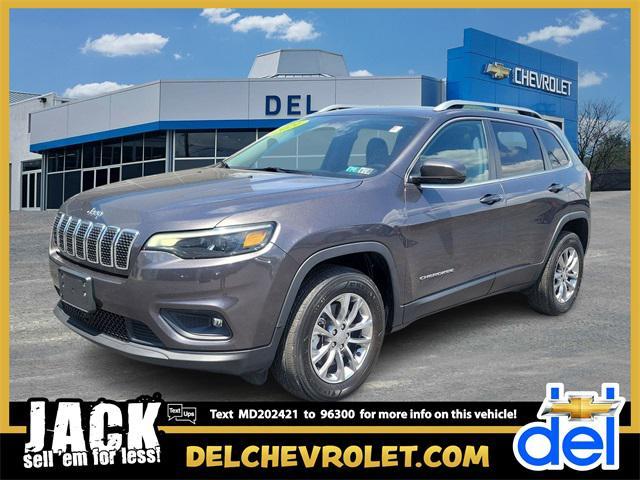 used 2021 Jeep Cherokee car, priced at $22,995