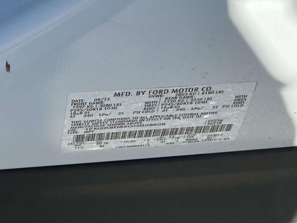 used 2016 Ford Explorer car, priced at $10,495