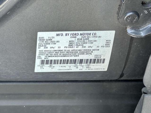 used 2021 Ford Explorer car, priced at $31,555
