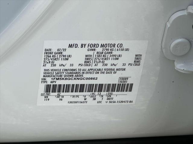 used 2022 Ford Explorer car, priced at $37,945