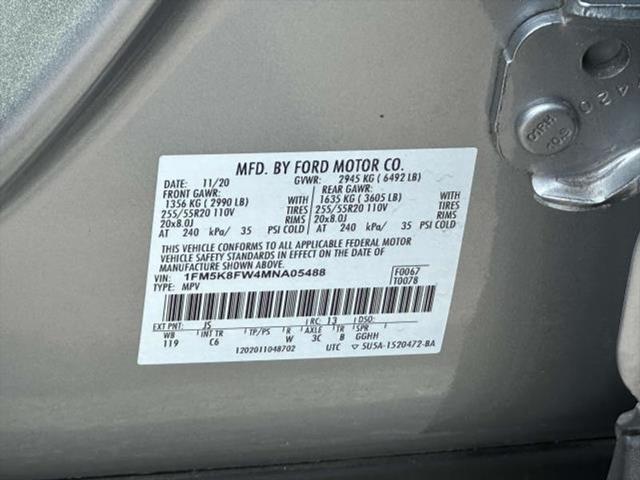 used 2021 Ford Explorer car, priced at $31,735