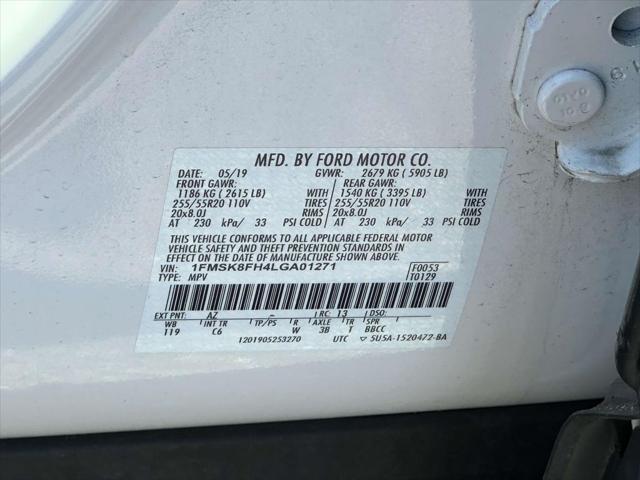 used 2020 Ford Explorer car, priced at $28,455