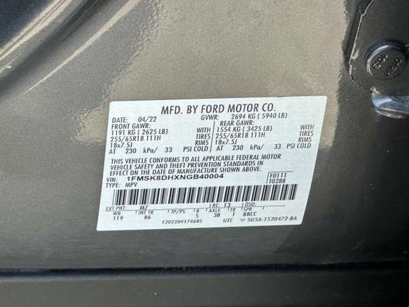 used 2022 Ford Explorer car, priced at $26,750