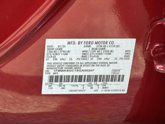 used 2025 Ford Explorer car, priced at $53,995