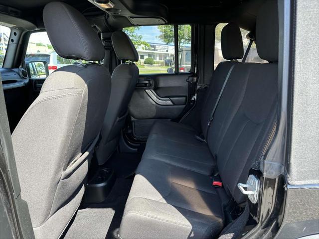 used 2017 Jeep Wrangler Unlimited car, priced at $17,500