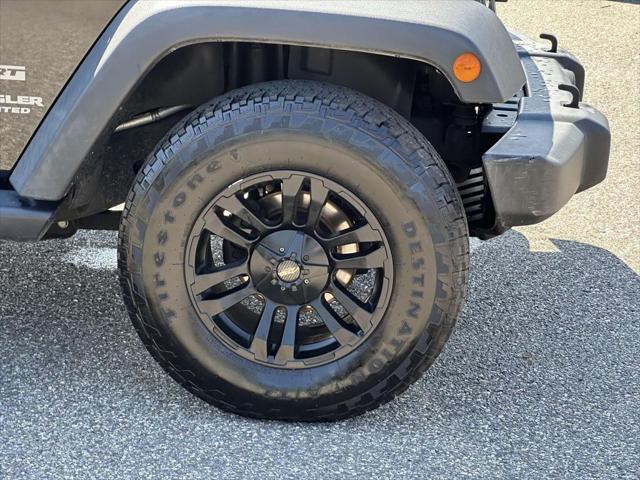 used 2017 Jeep Wrangler Unlimited car, priced at $17,500