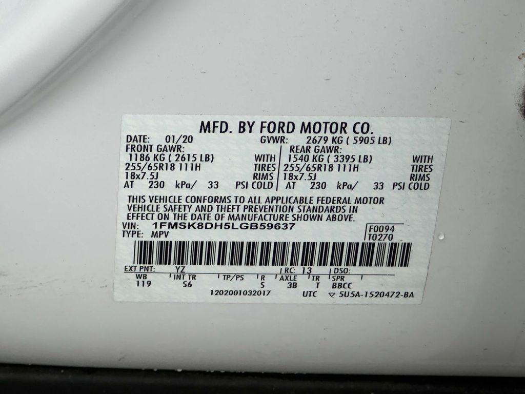 used 2020 Ford Explorer car, priced at $22,995