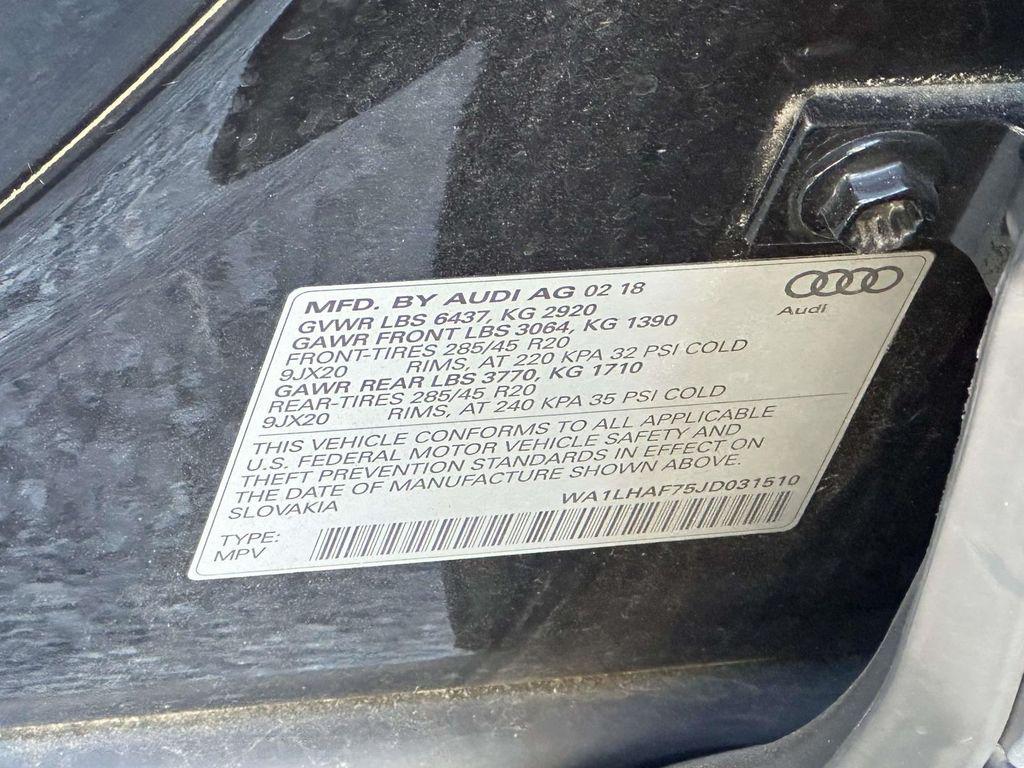 used 2018 Audi Q7 car, priced at $15,999