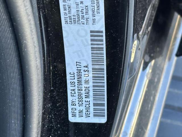 used 2021 Ram 1500 car, priced at $27,555