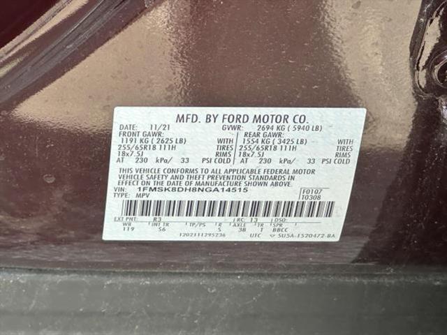 used 2022 Ford Explorer car, priced at $30,745