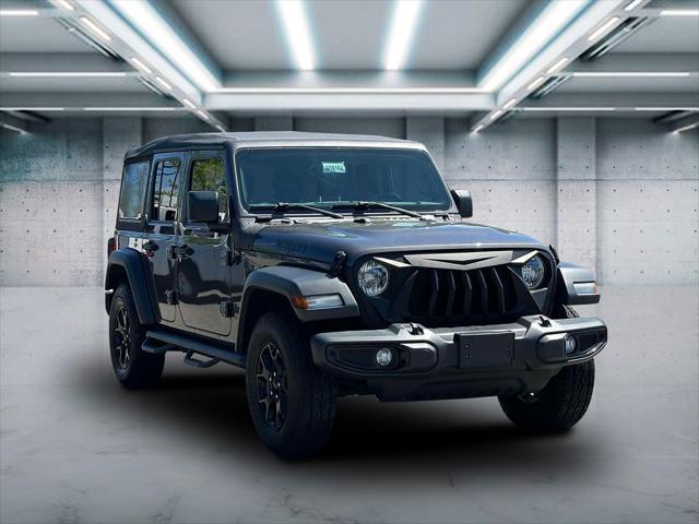 used 2021 Jeep Wrangler Unlimited car, priced at $19,765