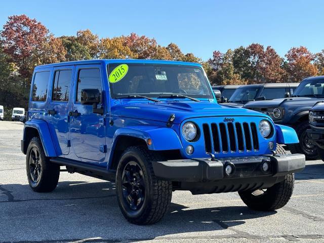 used 2015 Jeep Wrangler Unlimited car, priced at $12,875