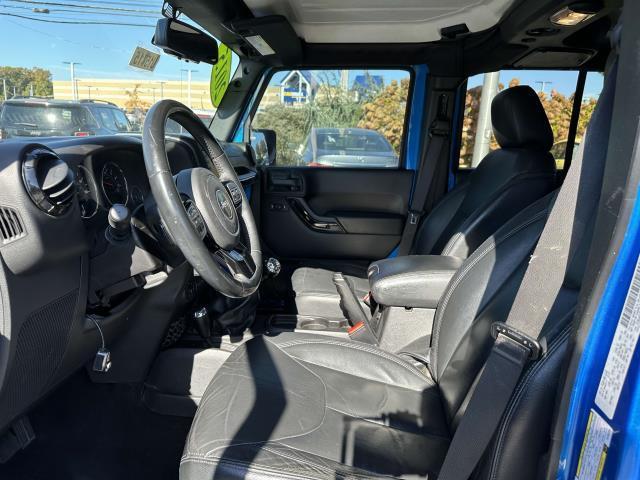 used 2015 Jeep Wrangler Unlimited car, priced at $12,875