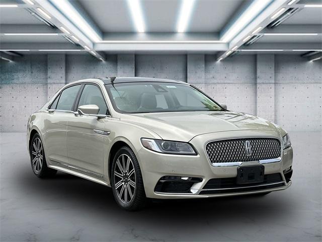 used 2017 Lincoln Continental car, priced at $21,885