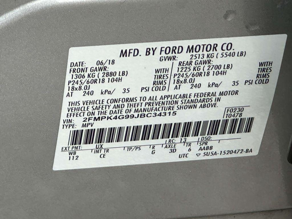 used 2018 Ford Edge car, priced at $15,495