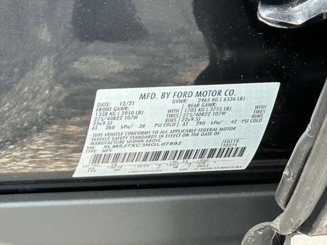 used 2022 Lincoln Aviator car, priced at $42,350