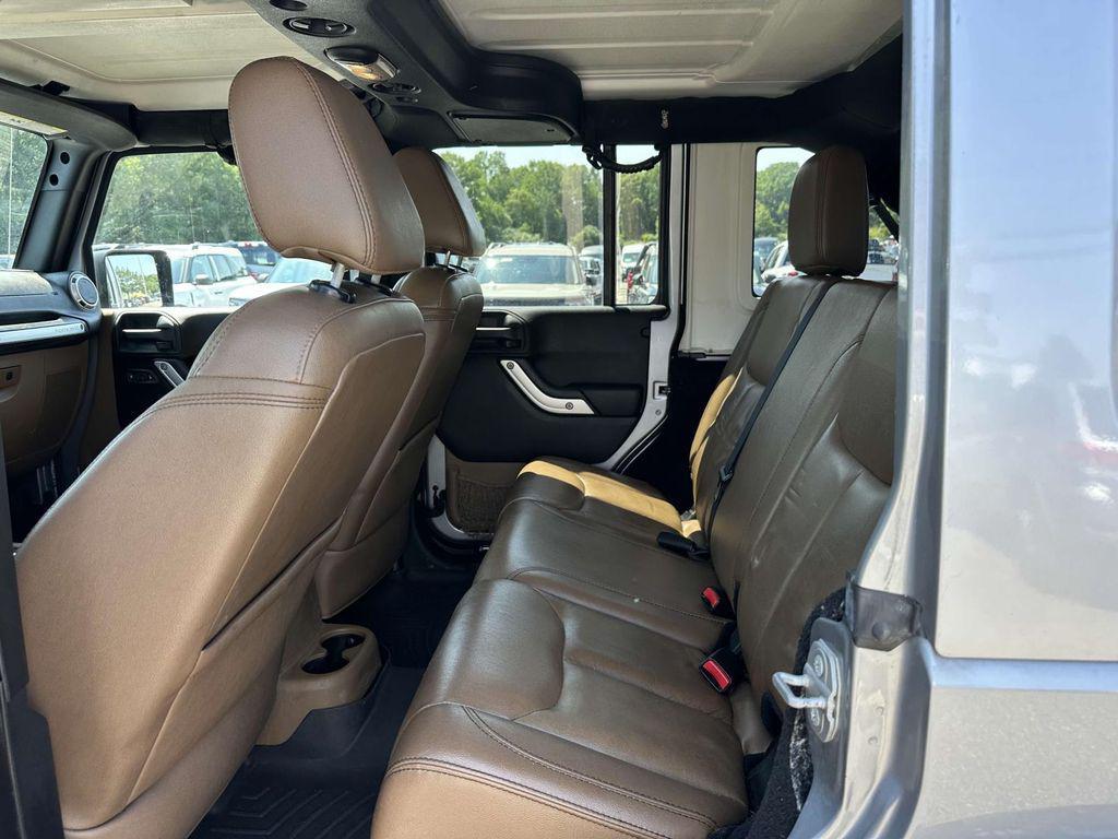 used 2015 Jeep Wrangler Unlimited car, priced at $17,495