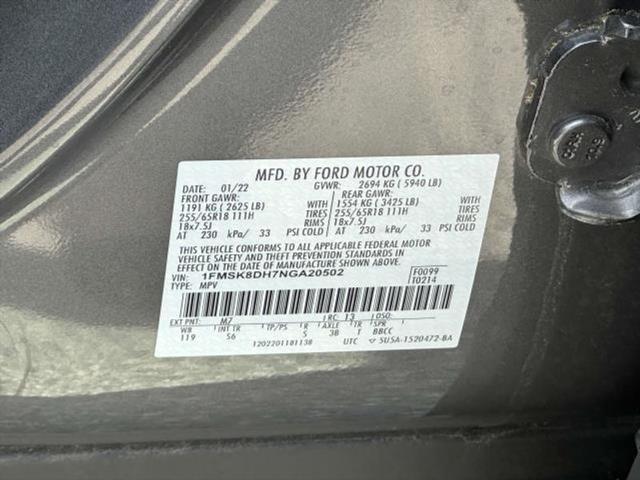 used 2022 Ford Explorer car, priced at $29,995