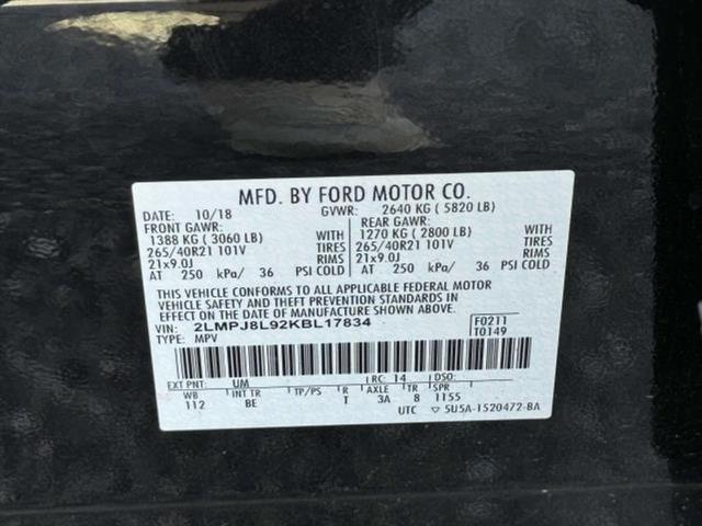 used 2019 Lincoln Nautilus car, priced at $17,695