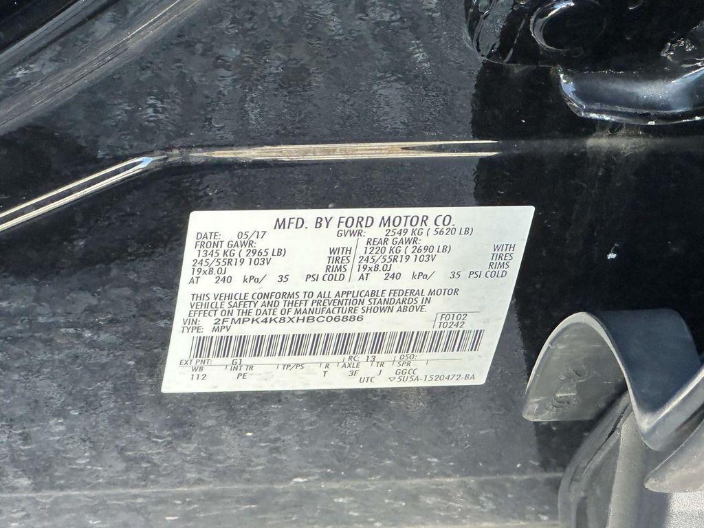 used 2017 Ford Edge car, priced at $14,995