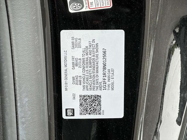 used 2022 Chevrolet Camaro car