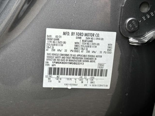 used 2021 Ford Explorer car, priced at $26,310
